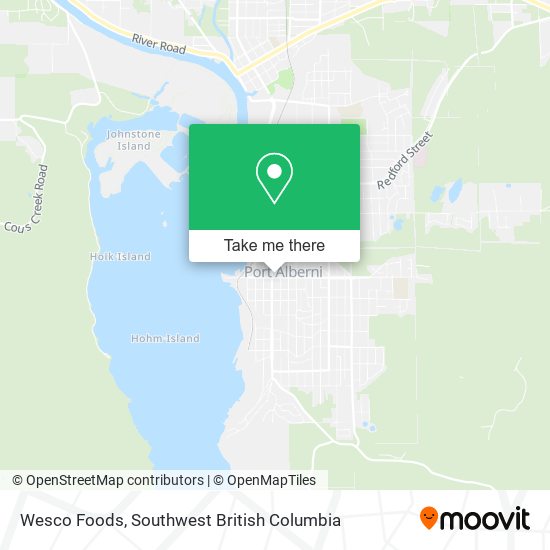 Wesco Foods map