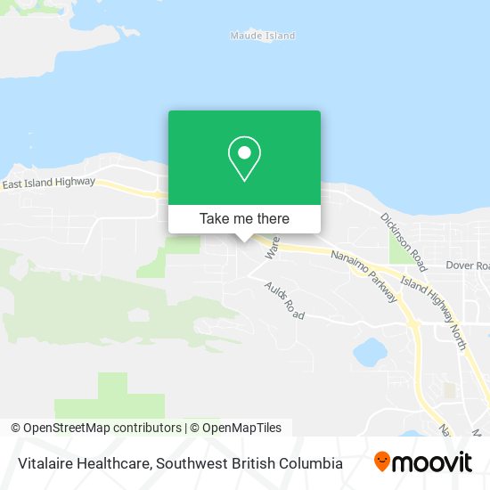 Vitalaire Healthcare map