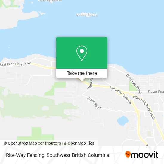 Rite-Way Fencing map