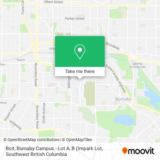 Bcit, Burnaby Campus - Lot A, B plan