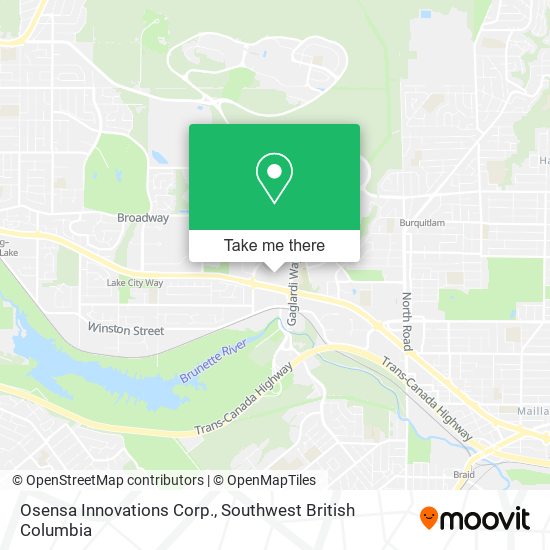 Osensa Innovations Corp. map