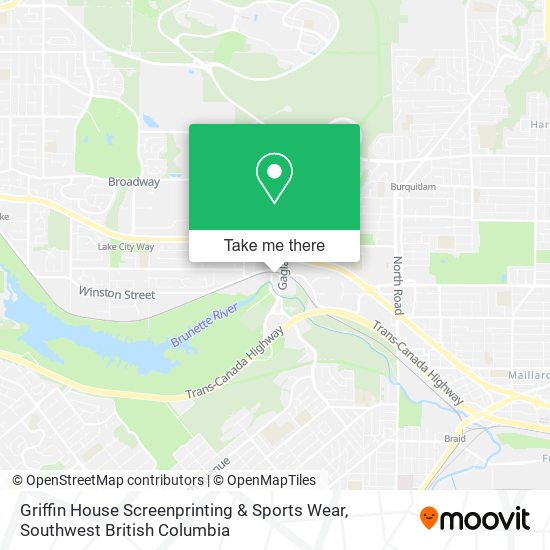 Griffin House Screenprinting & Sports Wear map