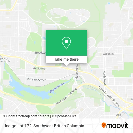 Indigo Lot 172 map
