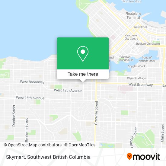 Skymart map