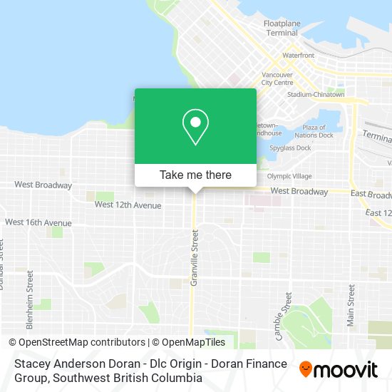 Stacey Anderson Doran - Dlc Origin - Doran Finance Group map