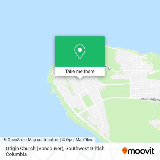 Origin Church (Vancouver) map