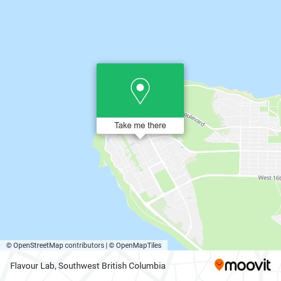 Flavour Lab map