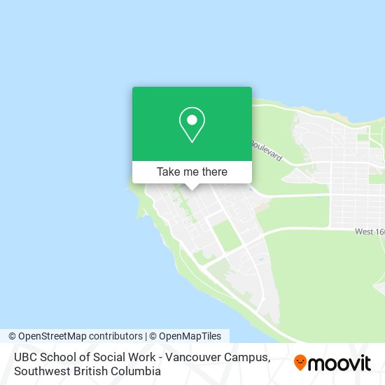 UBC School of Social Work - Vancouver Campus plan