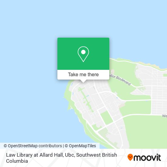 Law Library at Allard Hall, Ubc map