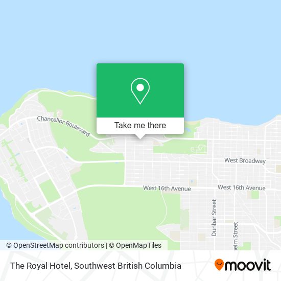 The Royal Hotel map