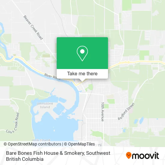 Bare Bones Fish House & Smokery map