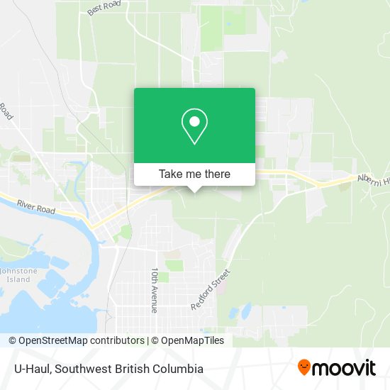 U-Haul map