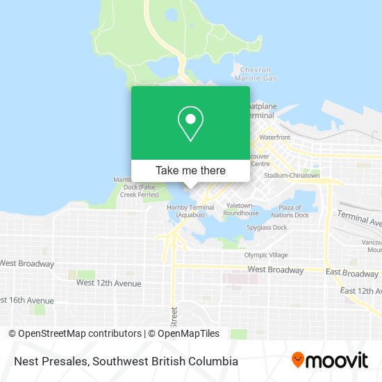 Nest Presales map