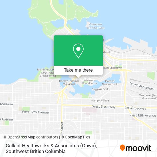 Gallant Healthworks & Associates (Ghwa) map