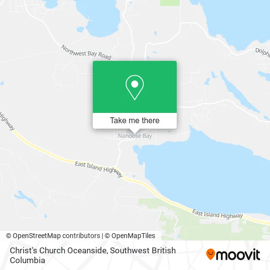 Christ's Church Oceanside map