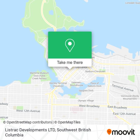 Listrac Developments LTD map