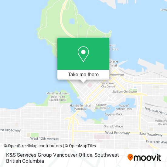K&S Services Group Vancouver Office plan