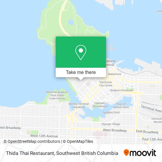 Thida Thai Restaurant map