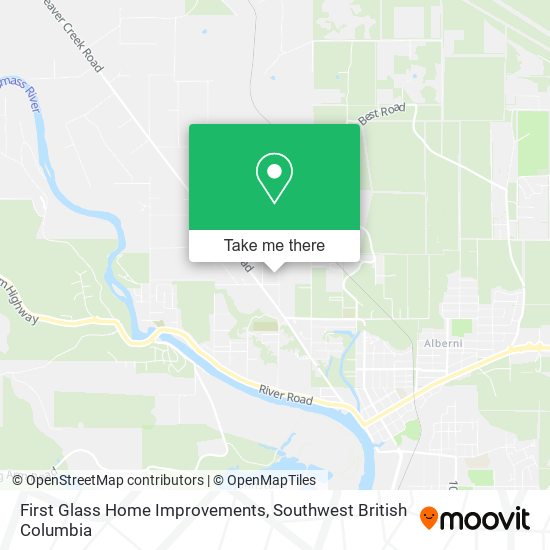 First Glass Home Improvements map