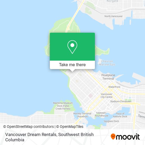 Vancouver Dream Rentals plan