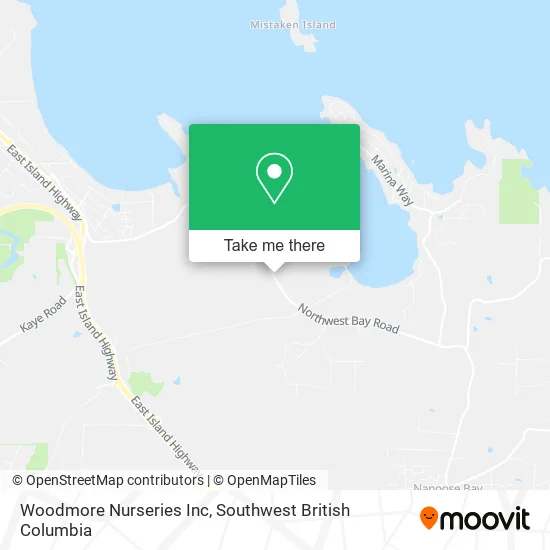 Woodmore Nurseries Inc map