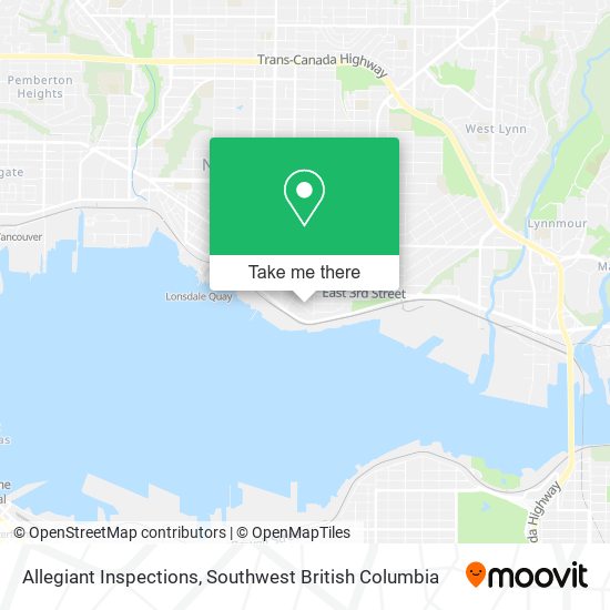 Allegiant Inspections map