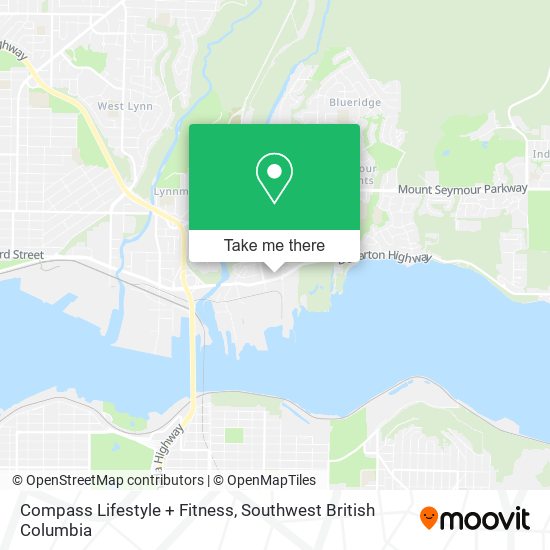 Compass Lifestyle + Fitness map