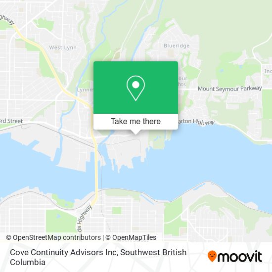 Cove Continuity Advisors Inc map