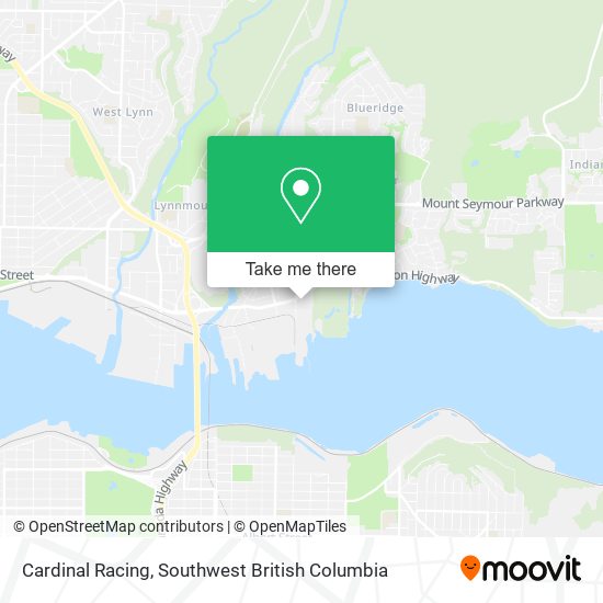 Cardinal Racing map