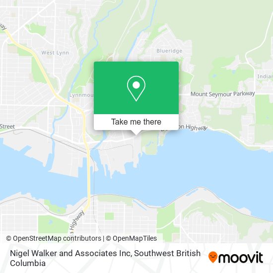 Nigel Walker and Associates Inc map