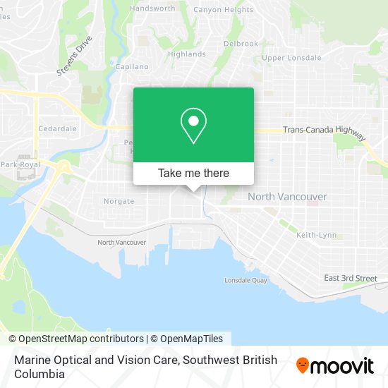 Marine Optical and Vision Care map