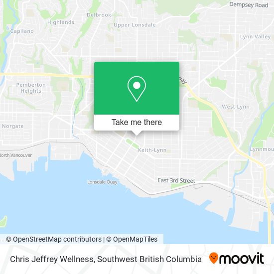 Chris Jeffrey Wellness map