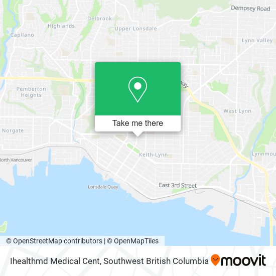 Ihealthmd Medical Cent map