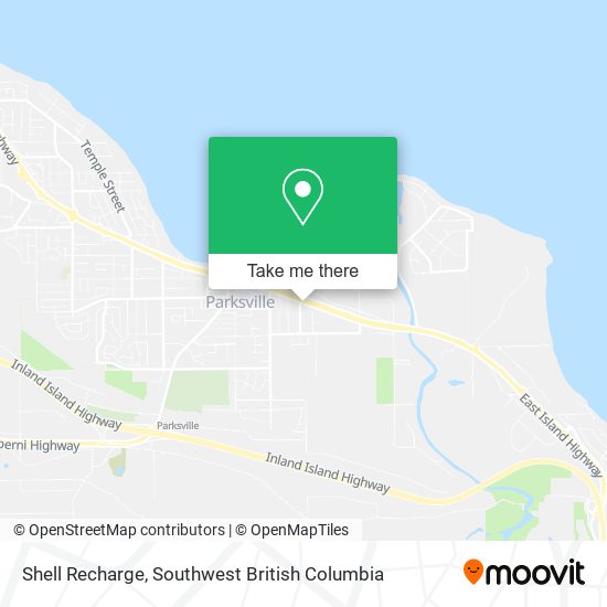 Shell Recharge map