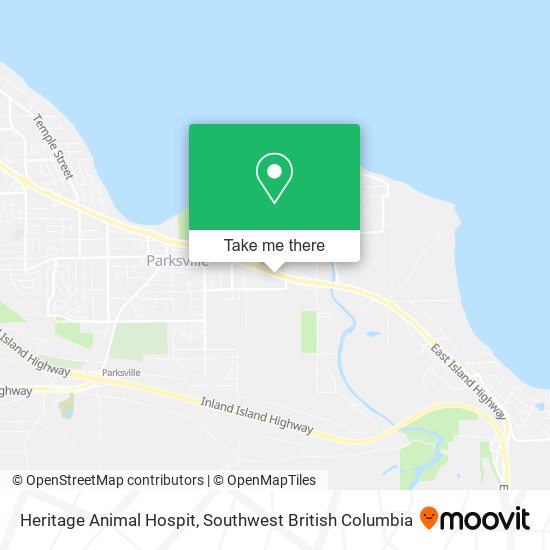 Heritage Animal Hospit map