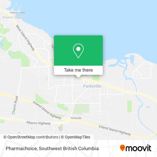 Pharmachoice map