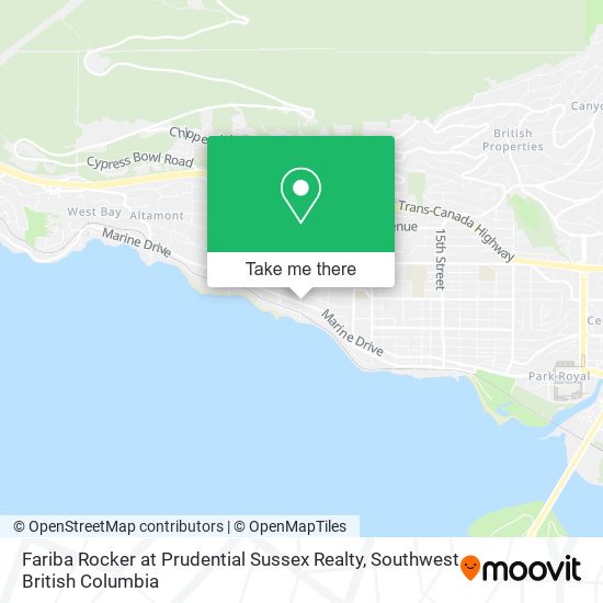 Fariba Rocker at Prudential Sussex Realty map