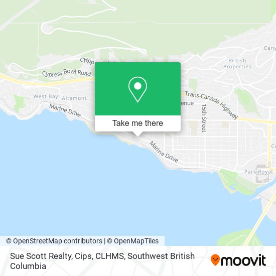 Sue Scott Realty, Cips, CLHMS map