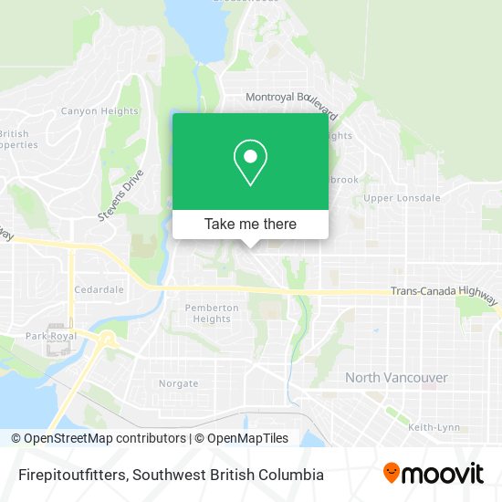 Firepitoutfitters map