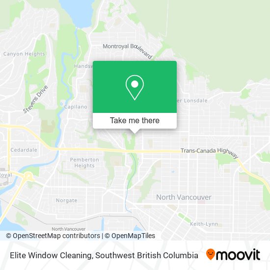 Elite Window Cleaning map