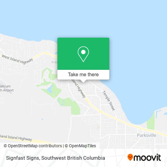 Signfast Signs map