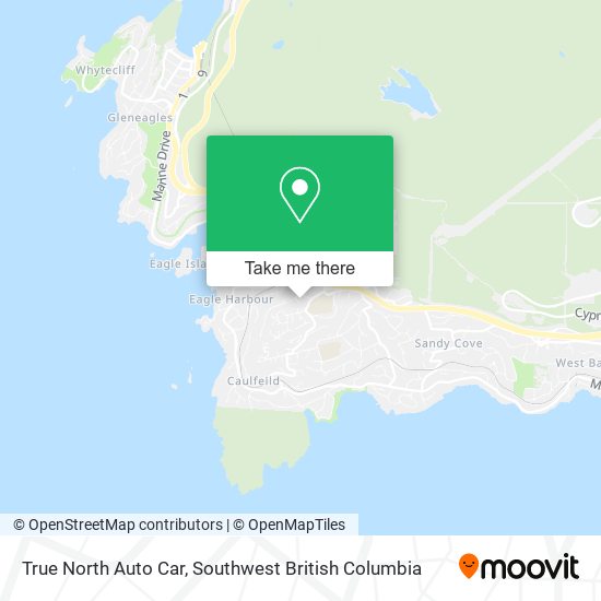 True North Auto Car map