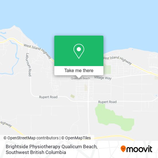 Brightside Physiotherapy Qualicum Beach map