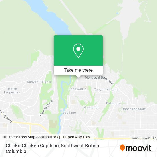 Chicko Chicken Capilano plan