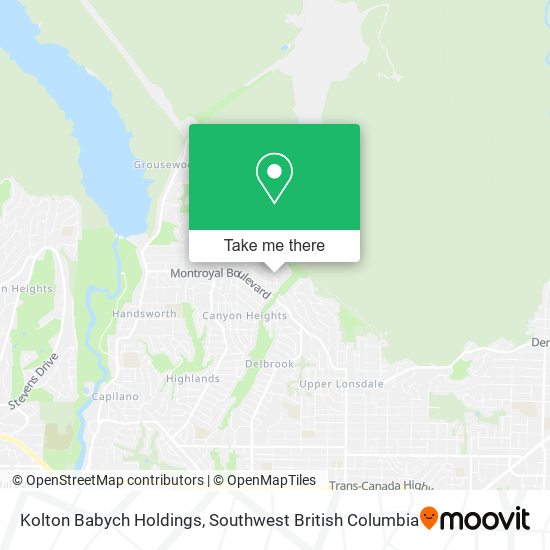 Kolton Babych Holdings map