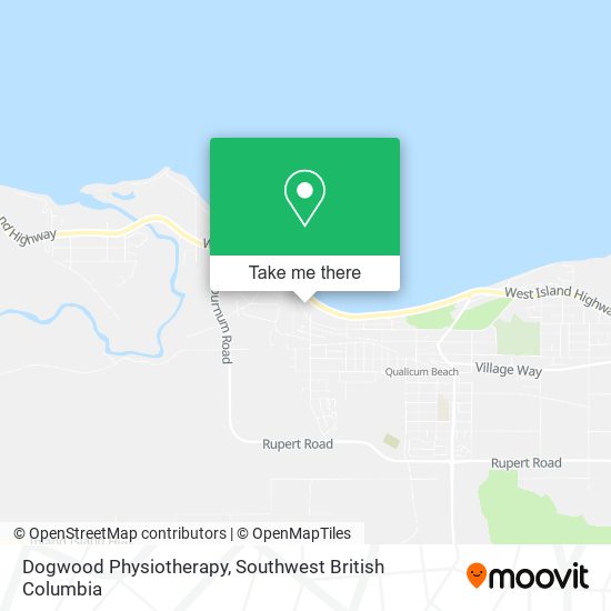Dogwood Physiotherapy map