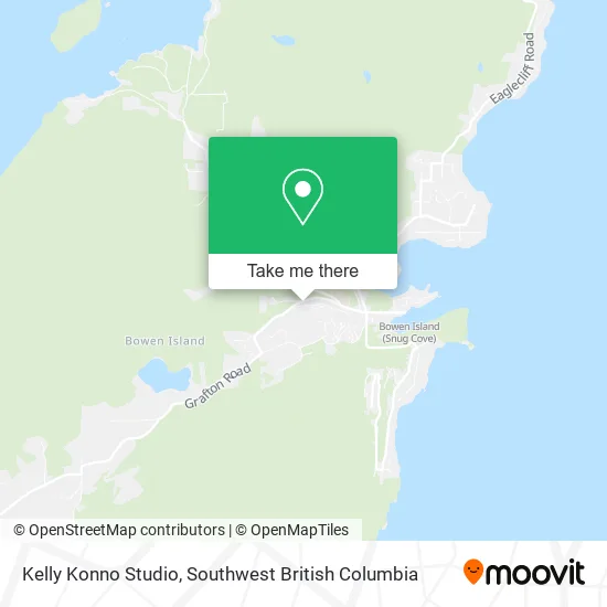 Kelly Konno Studio map
