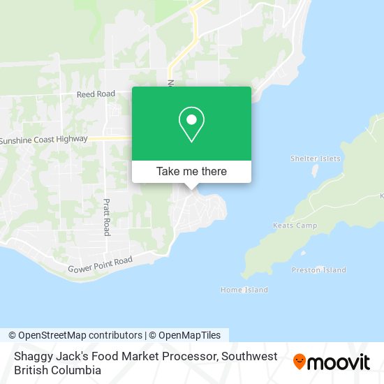 Shaggy Jack's Food Market Processor plan