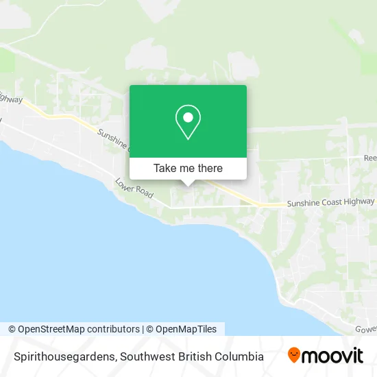 Spirithousegardens map