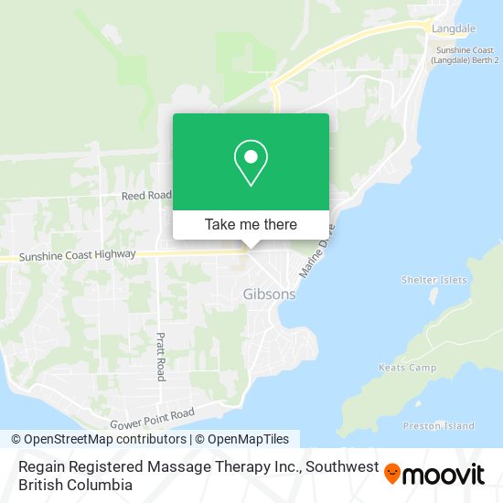 Regain Registered Massage Therapy Inc. plan